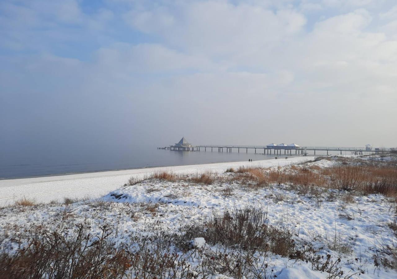Modernes Reetdach-Ostseeferienhaus Bella Mare, Insel Usedom Mit Sauna, Kamin & Sonnenterrasse Zirchow Dış mekan fotoğraf