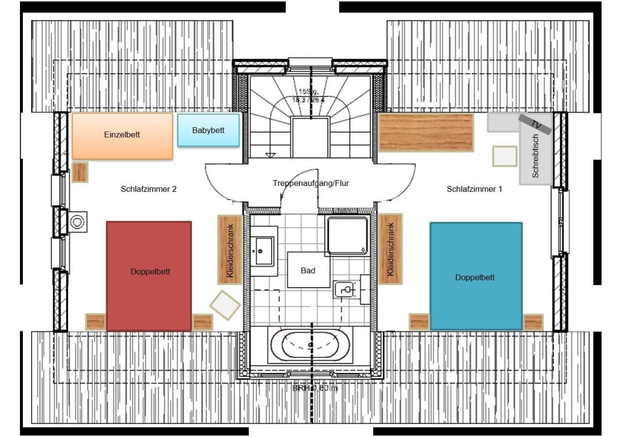 Modernes Reetdach-Ostseeferienhaus Bella Mare, Insel Usedom Mit Sauna, Kamin & Sonnenterrasse Zirchow Dış mekan fotoğraf